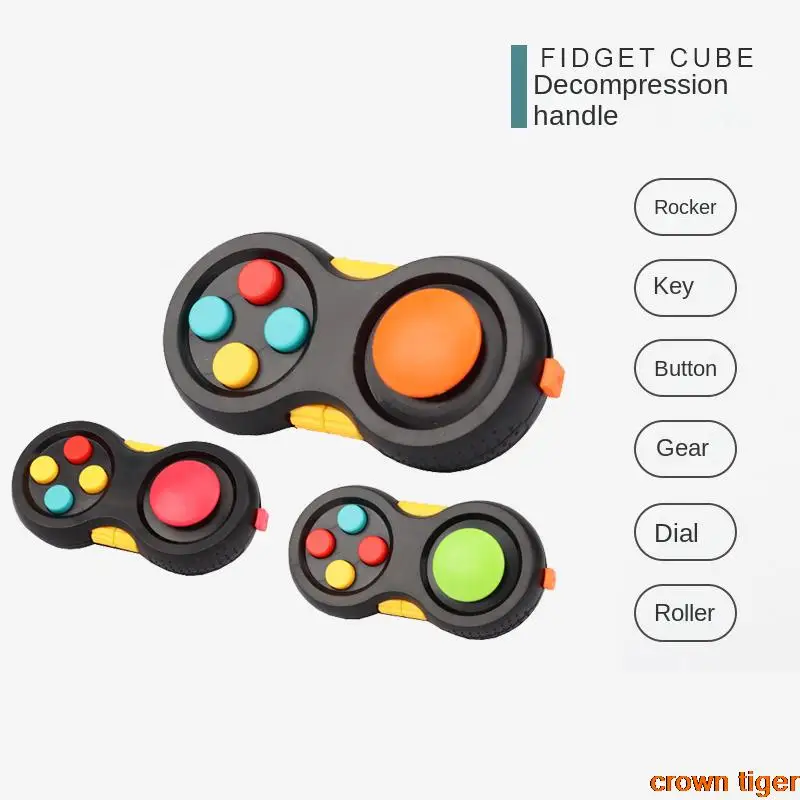 Игрушка-антистресс для детей и взрослых радужная игрушка-Спиннер с корейским