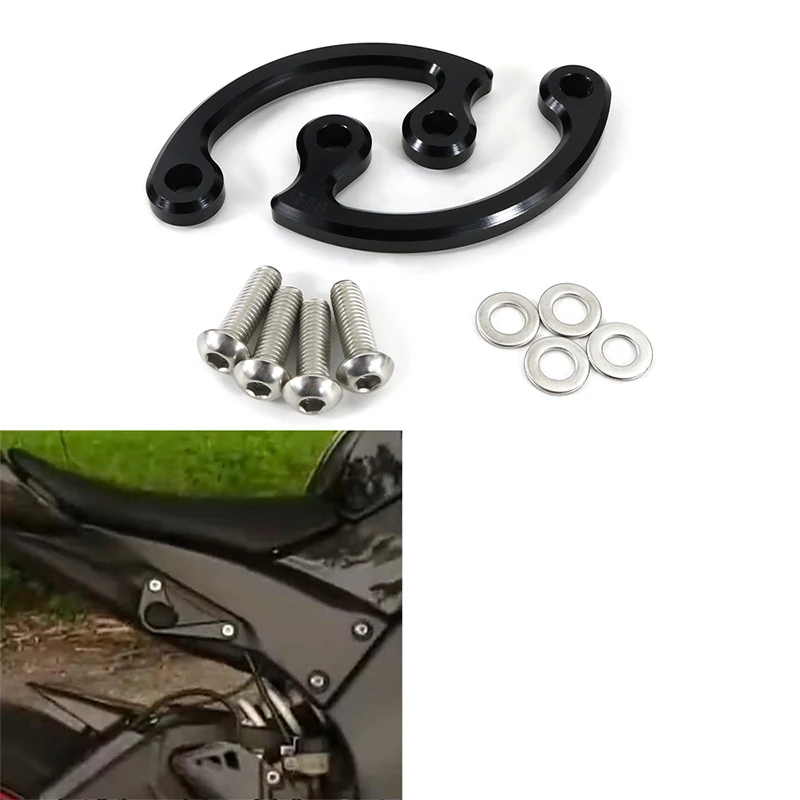

Fit For SUZUKI GSX-R1000 2005-2006 GSXR1000 GSXR 1000 K5 Rear Subframe Racing Hooks Tie Down Holder CNC Billet Aluminum