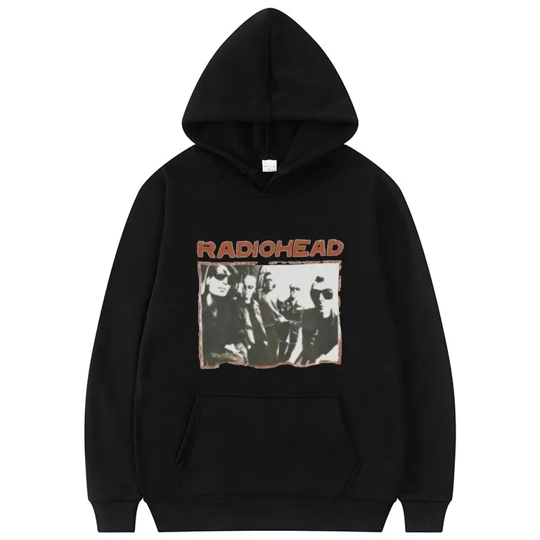 

Radiohead Print Hoodie Thom YorkeEnglish Rock Band Sweatshirt Alternative RockIndie Rock Hoodies Men Women Fashion Hoody Clothes