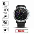 Комплект из 3 предметов, для смарт-часов Garmin Vivoactive 3 4 4S Вену Экран протектор Защитная пленка из закаленного стекла для Garmin Forerunner 245 645 935 945 45