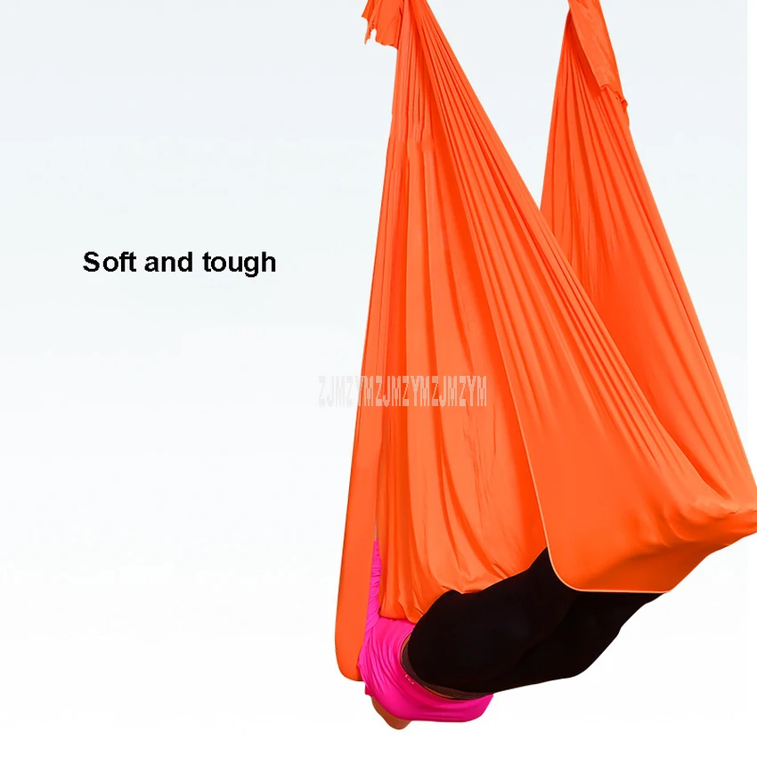 

4m/5m/6m/7m Aerial Yoga Hammock Swing Inversion Anti-gravity High Strength Decompression Exercises Hammock Home Gym Hanging Belt