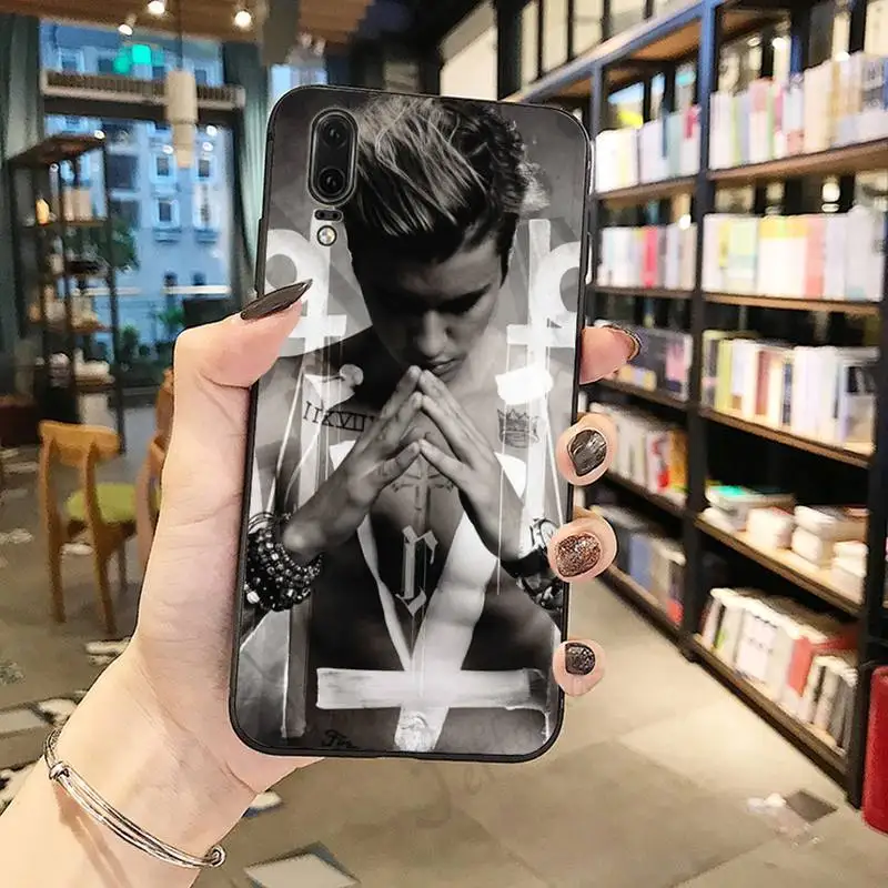 

Fashion Justin Bieber Canadian singer Phone Case For Huawei honor Mate P 10 20 30 40 Pro 10i 9 10 20 8 x Lite