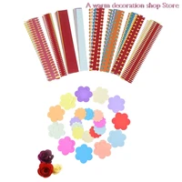 10pcs1 bag colorful origami diy paper flower quilling paper strips hand craft diy