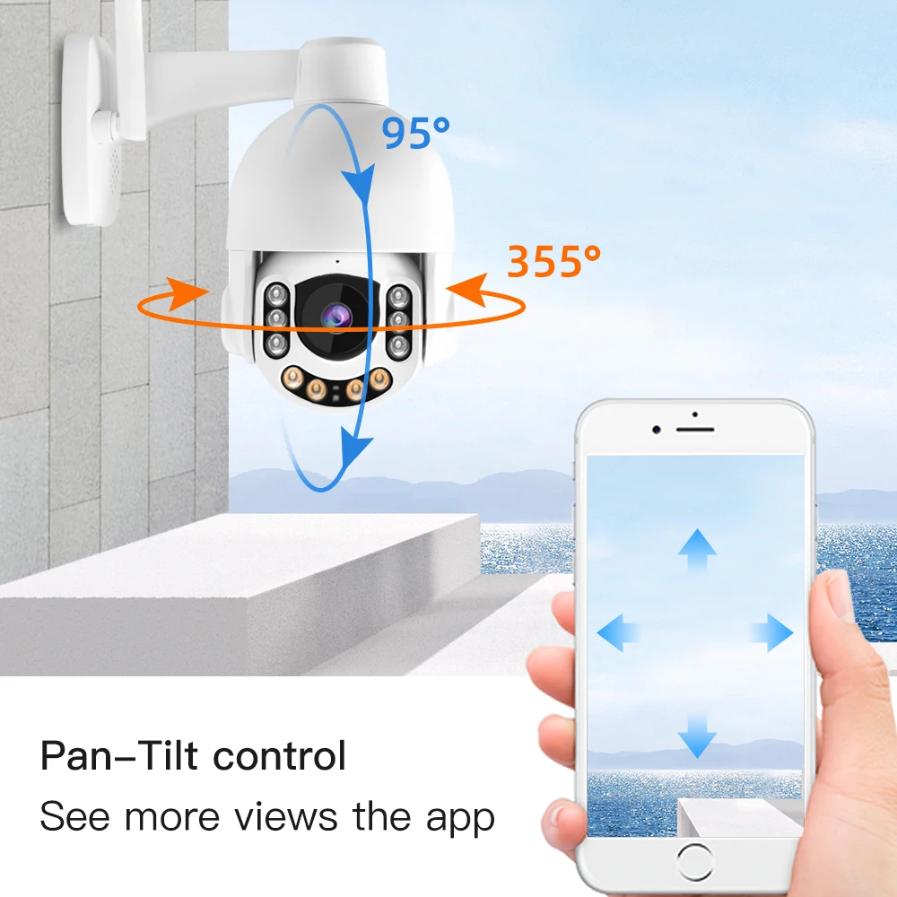 Vstarcam 1080P Outdoor Wifi Camera IP 5X Optical Zoom IP66 Waterproof CCTV Security Two-way Audio Auto Tracking | Безопасность и