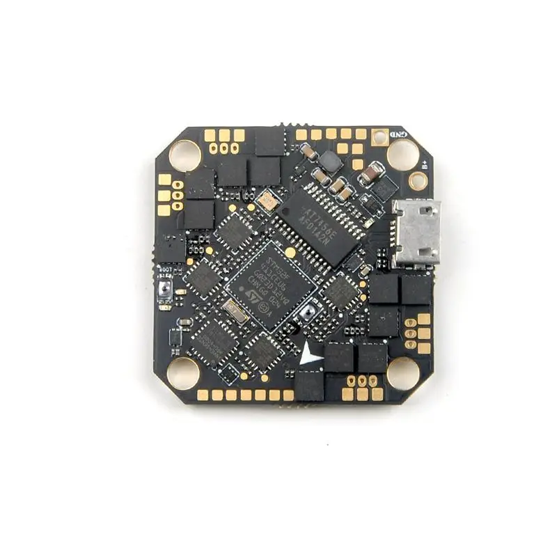 happymodel crazyf411 aio f4 2 4s контроллер полета с frsky п