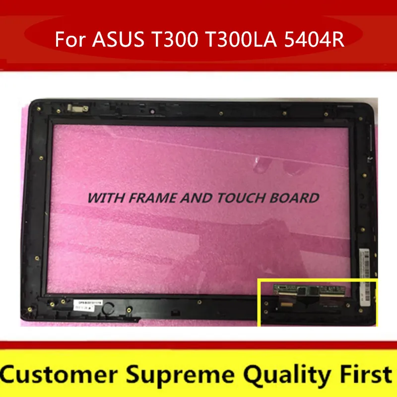 Оригинальный сенсорный экран с рамкой 13 3 дюйма для Asus Transformer Book T300 T300L T300LA|ЖК-экран