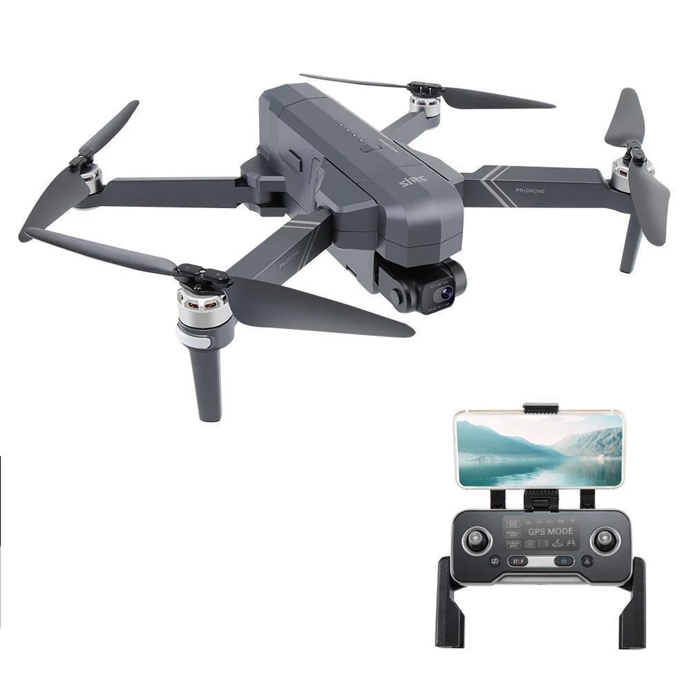 

Shiji F11 4K Pro two axis PTZ f11s EIS electronic anti shake GPS UAV model four axis toy