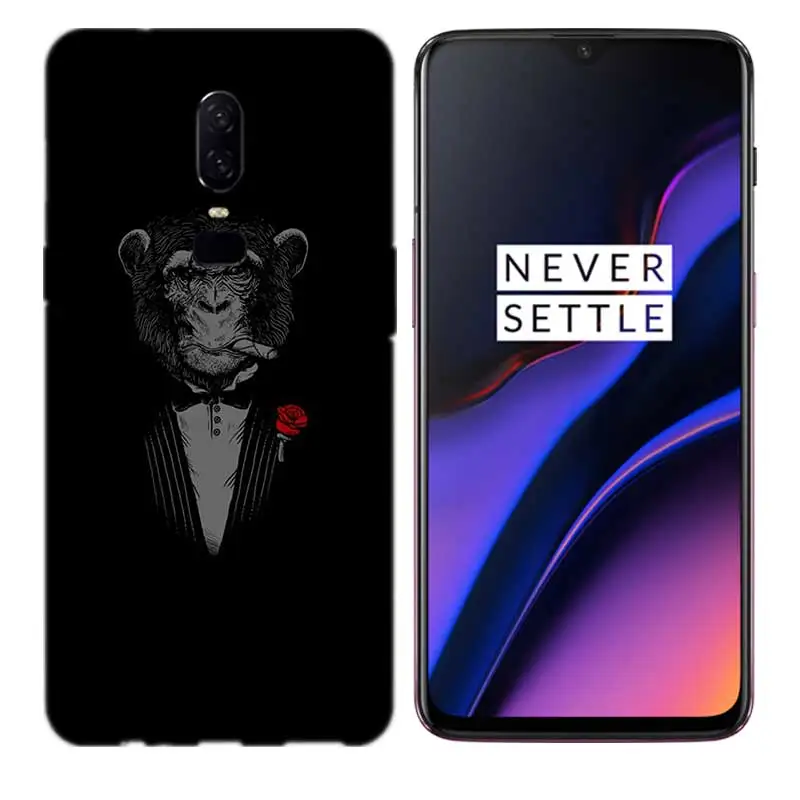 Костюм Человек вещи): рубашка с галстуком Лев чехол для OnePlus 1 + 8 8T Nord 7T 7 Pro 6 6T чехлы