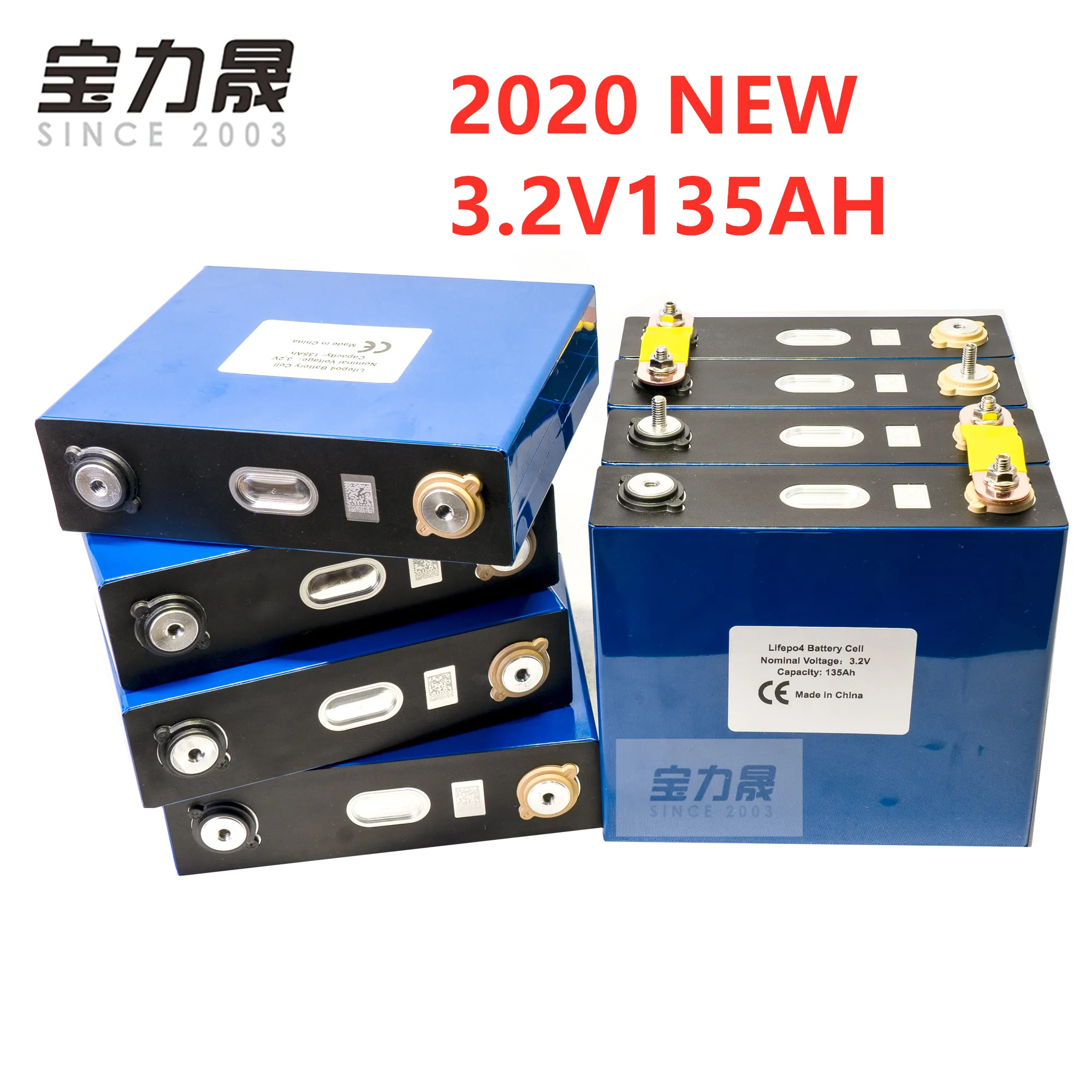 Класс 4 шт. 3 2 V 120AH 125AH Lifepo4 Батарея литий железо фосфатных аккумуляторов и никель