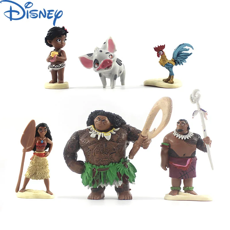 

Экшн-фигурка из м/ф «Моана», 5 шт./компл.