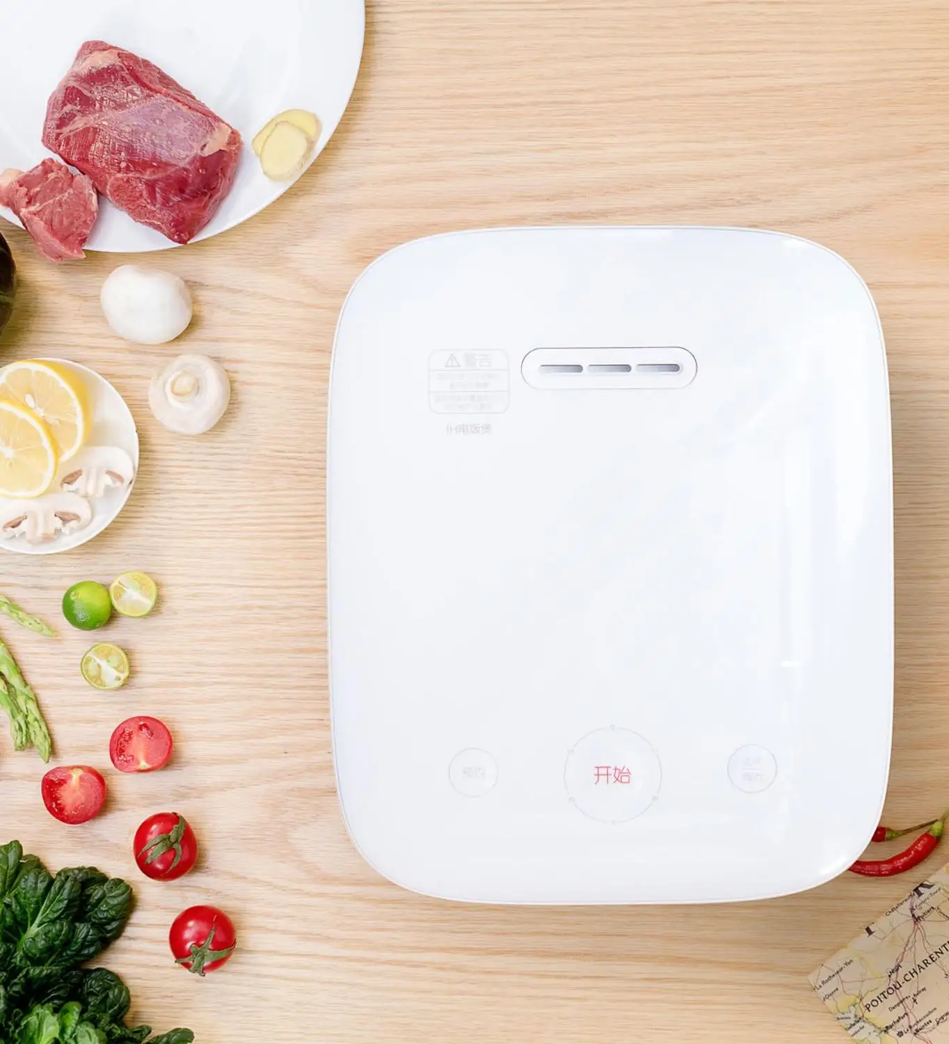 Электрическая рисоварка XIAOMI MIJIA IH 3 л электромагнитный объемный нагрев медленный