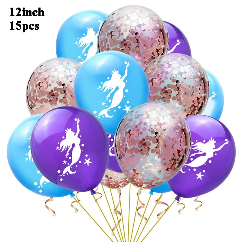 Русалки вечерние украшения с рисунком маленькая русалочка шары подвесные Медузы