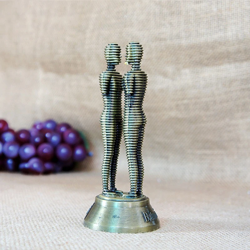 Модель двойного человека ручной работы домашний декор фигурки настольные