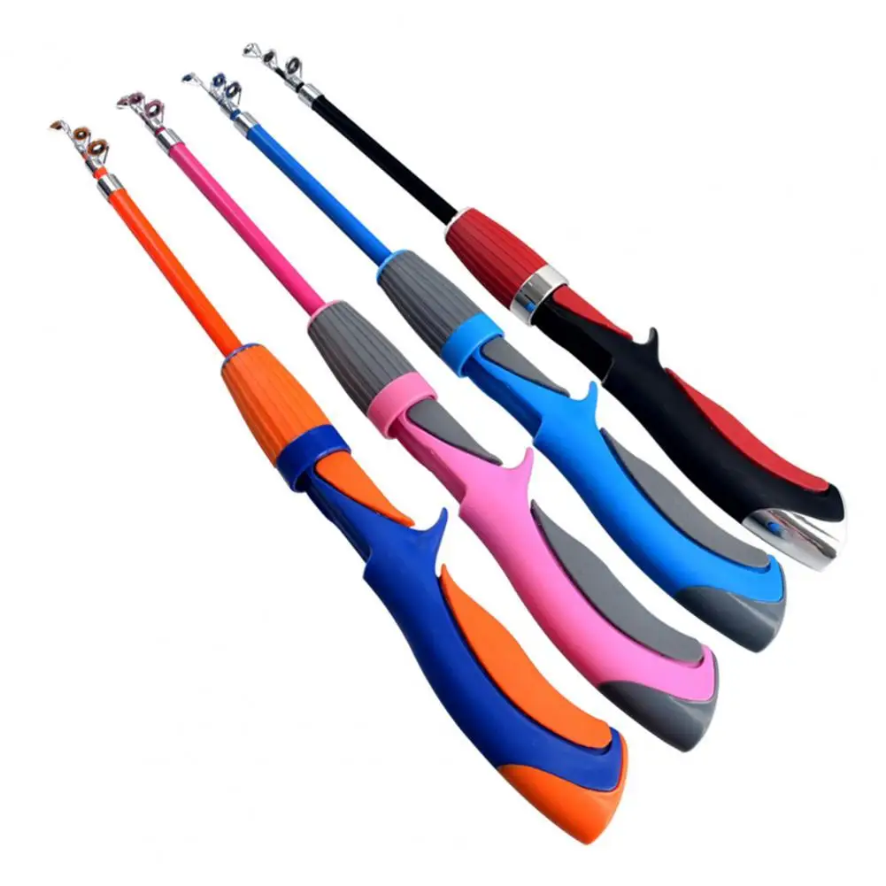HOT Kids Telescopic Fishing Pole Pod All-in-One Reel Line Ki