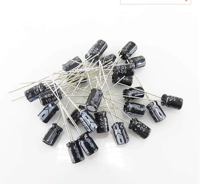 

50PCS Higt quality 50V10UF 5*7mm 10UF 50V 5*7 Electrolytic capacitor
