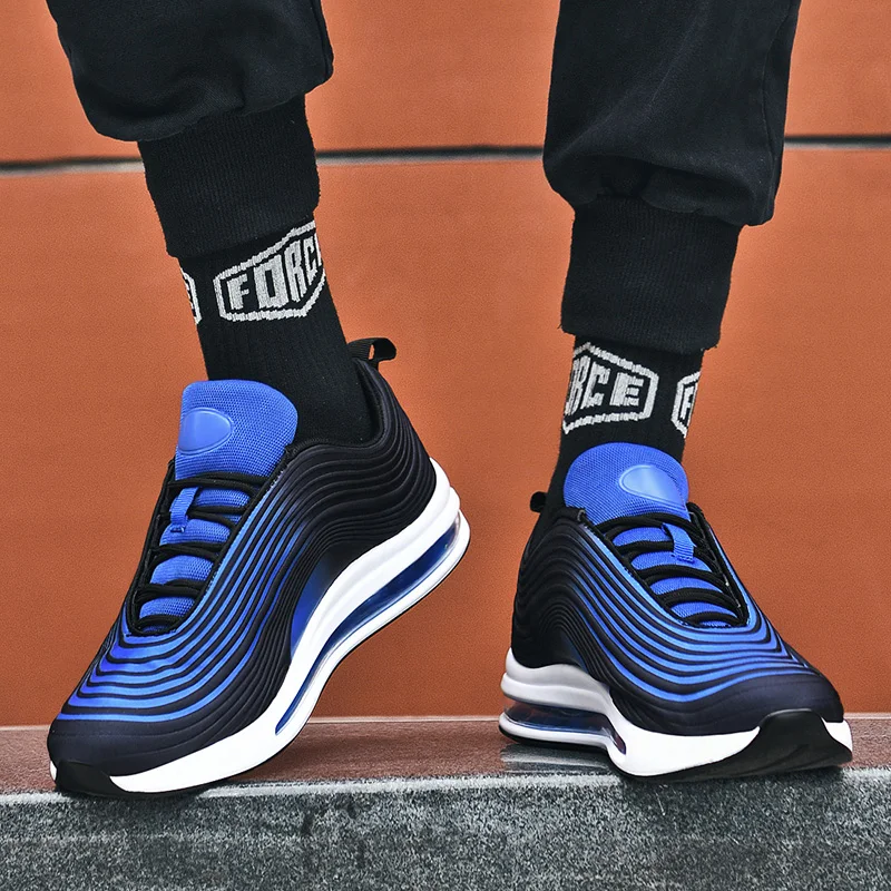 

2020 Air Cushion Men Sneakers Lovers Shoes Tenis Masculino Breathable Men Shoes Casual Lace-Up Running Shoes Zapatillas Hombre