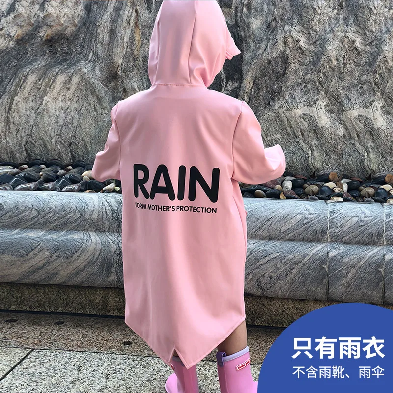 Непромокаемое пончо детский уличный дождевик для студентов водонепроницаемый