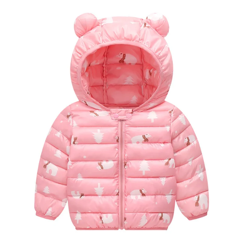 Куртки для мальчиков и девочек Осень зима 2019 Детская куртка теплое толстое
