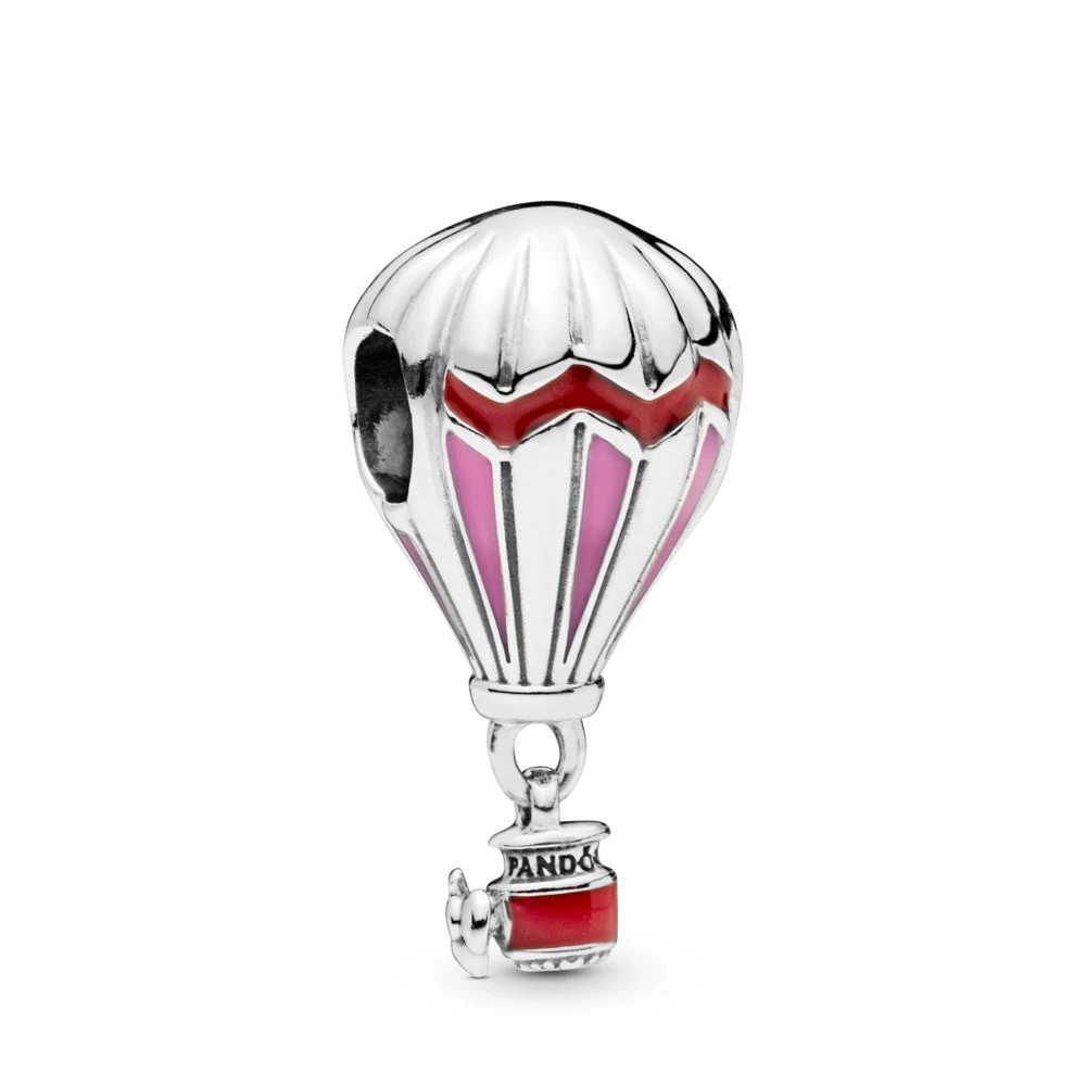 PSMB1367 Suplush, 925 пробы, серебряный шарм, вдохновленный природой, шарм, бабочка, цветок, бисер, подходит для бренда, очаровательный серебряный браслет 925 происхождения - Цвет: PSMB1367