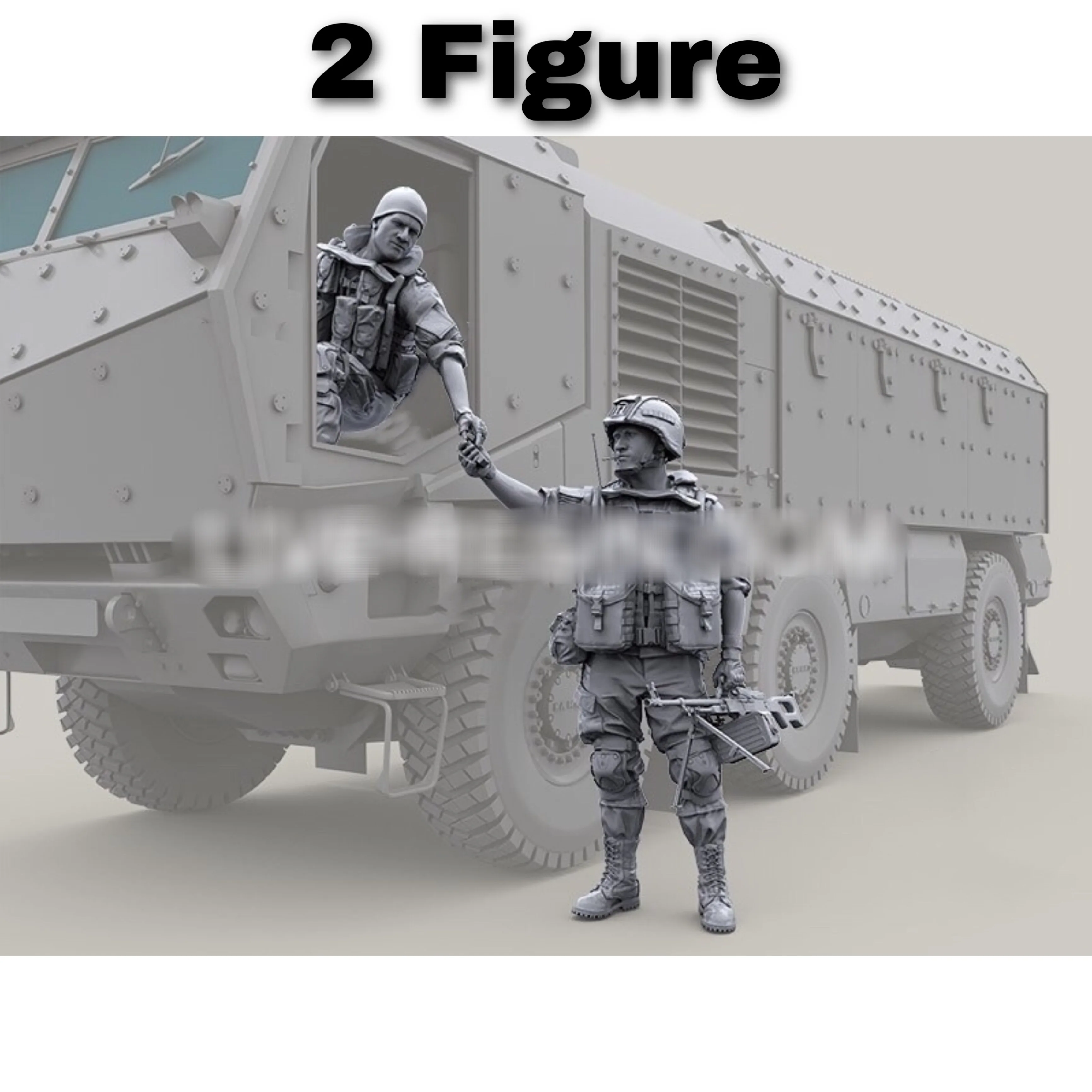 

1/35 Resin Model Figure GK , No car , Unassembled and unpainted kit