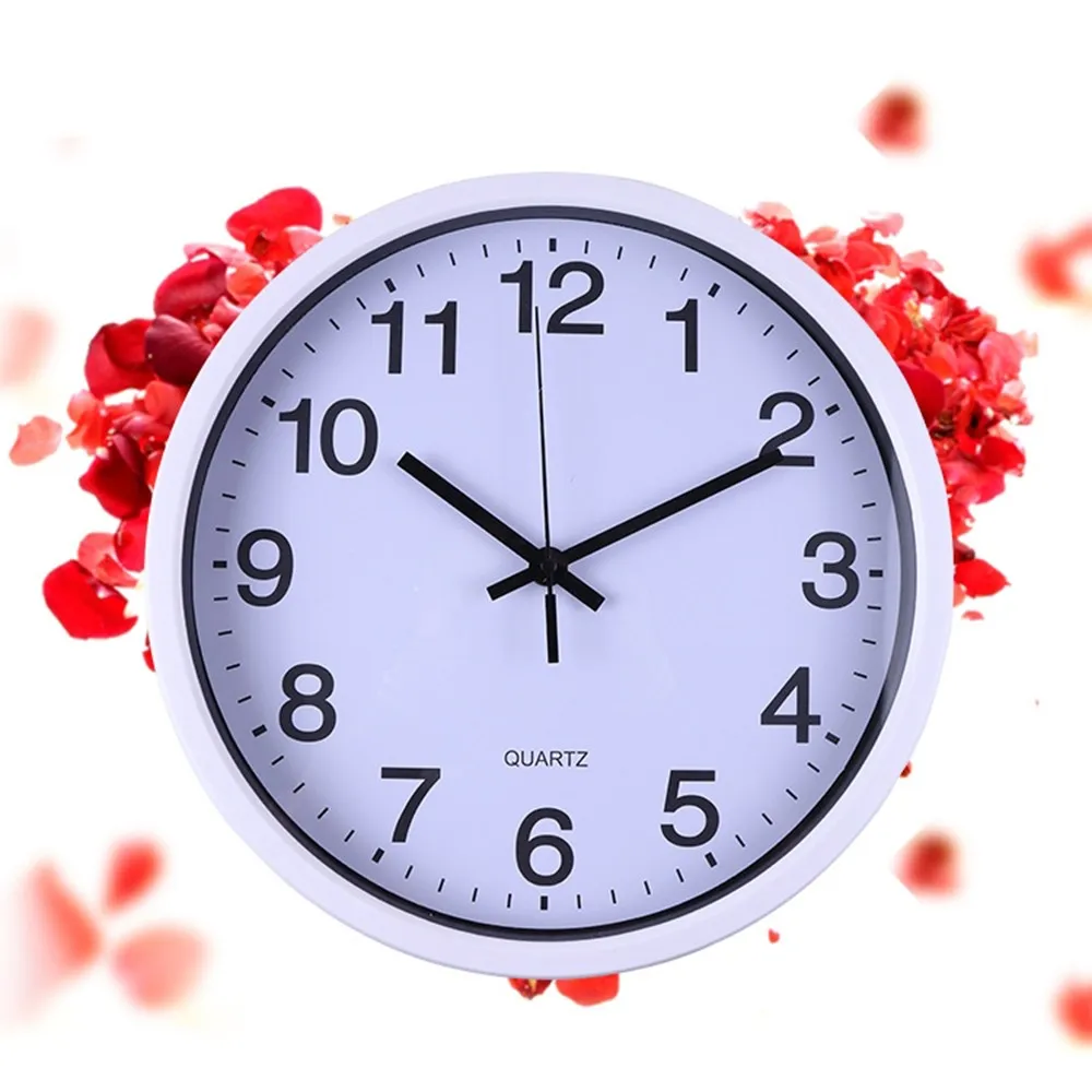 Дизайнерские регулируемые часы с иглой белые черные серебристые кварцевые