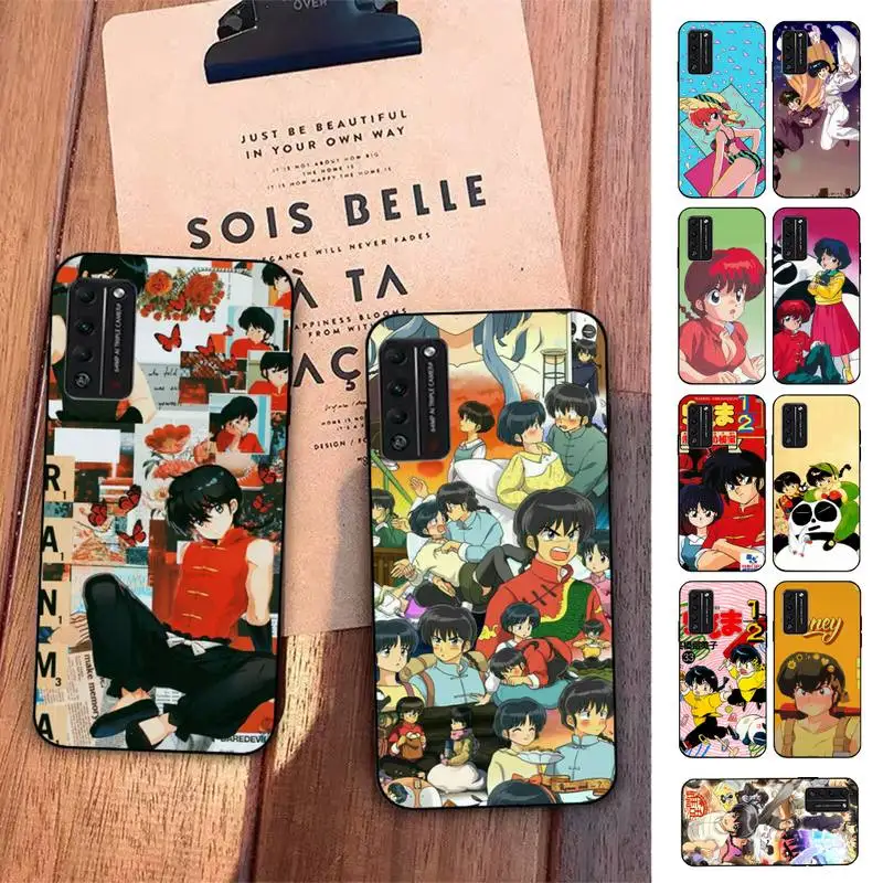 

Cartoon Ranma Phone Case for Huawei Honor 10 i 8X C 5A 20 9 10 30 lite pro Voew 10 20 V30