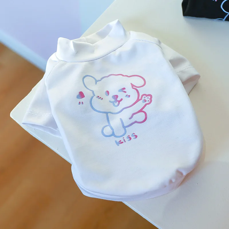 

Chihuahua Dog T Shirts Cheap Clothes Pet Clothes for Small Dog Yorkie Maltese Pomeranian Dog Costumes Poodle Bichon Clothes