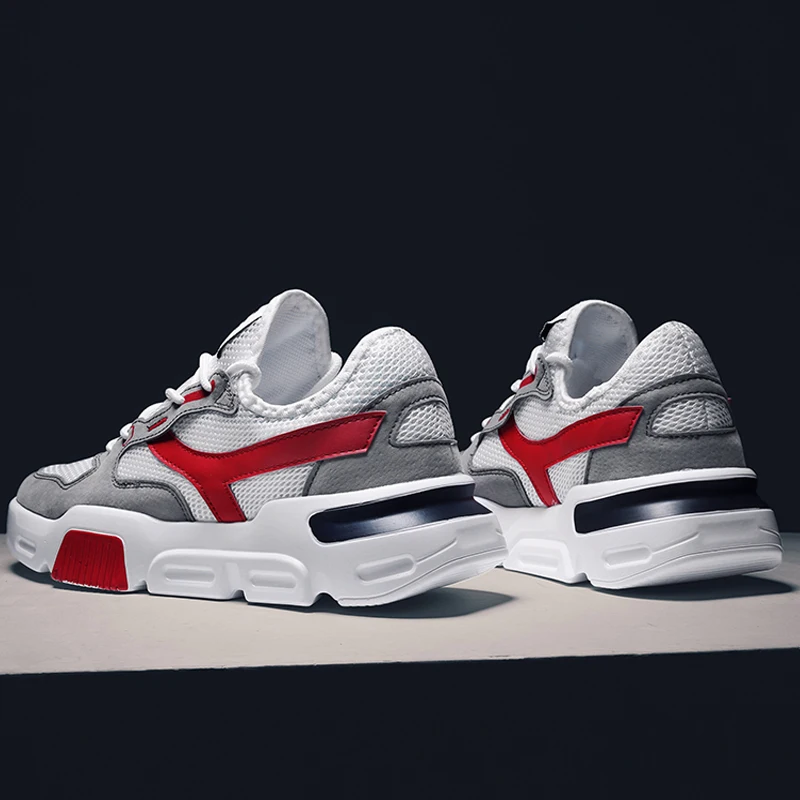 2019 Модные мужские удобные кроссовки для бега новые спортивные ходьбы