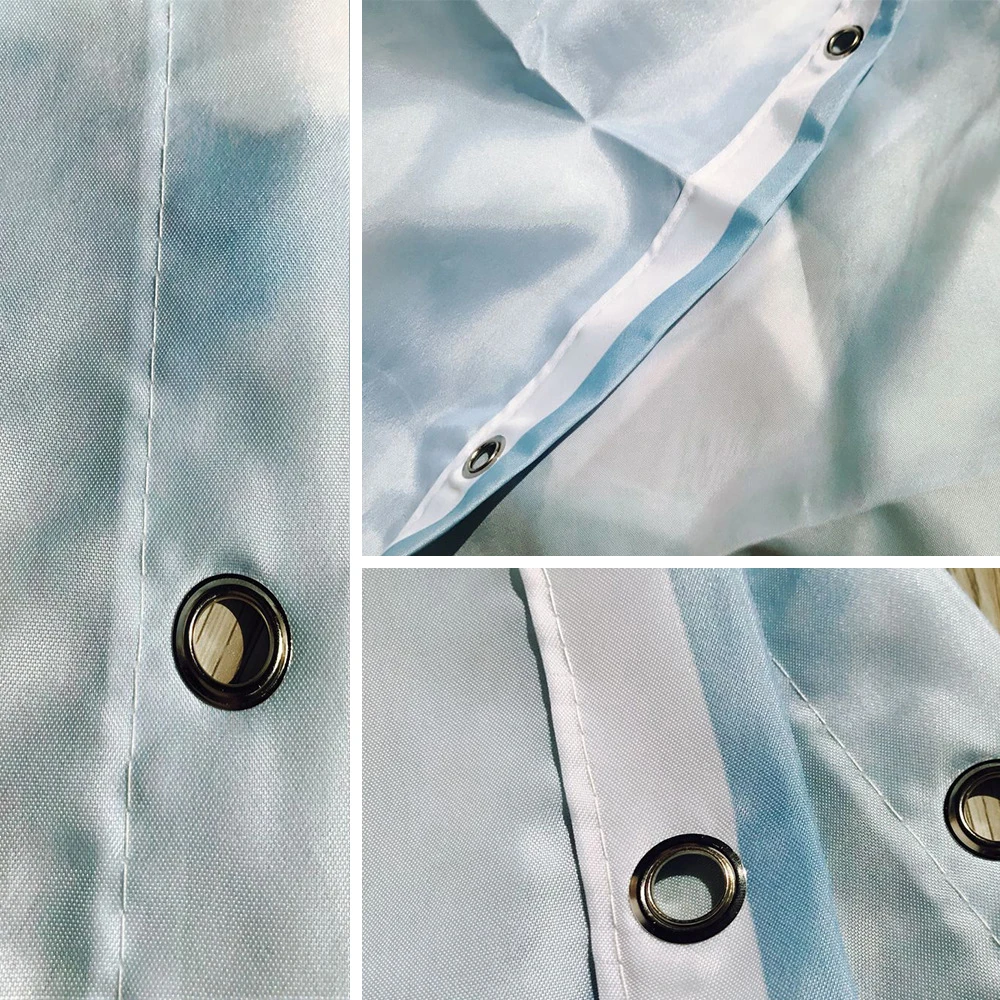 4 шт./компл. занавески для душа Рождественский Декор Рисунок Санта Клауса коврик