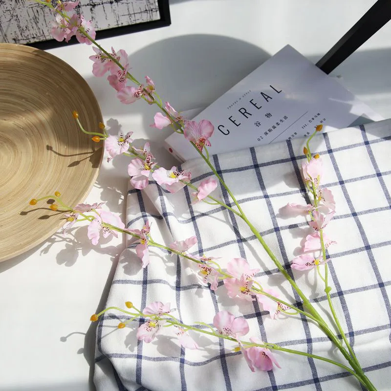 Искусственный цветок бонсай фаленопсис 100 см четыре сезона домашний сад куст