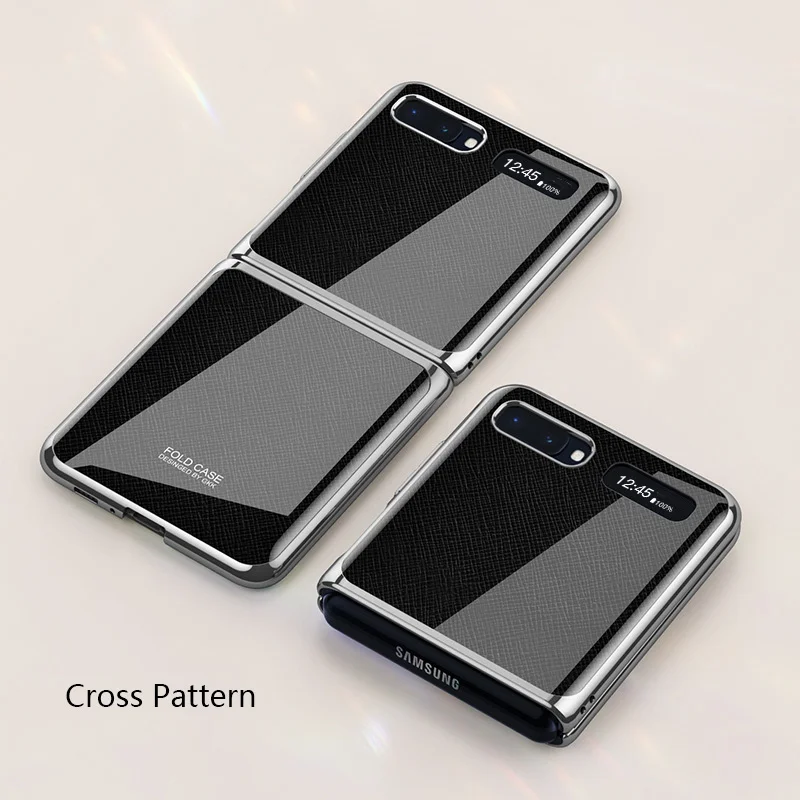 Luxury New Phone Case For Samsung Flip Creative Elegant Cover For Galaxy Z Flip Fashion Anti Fall Full Protective New Funda