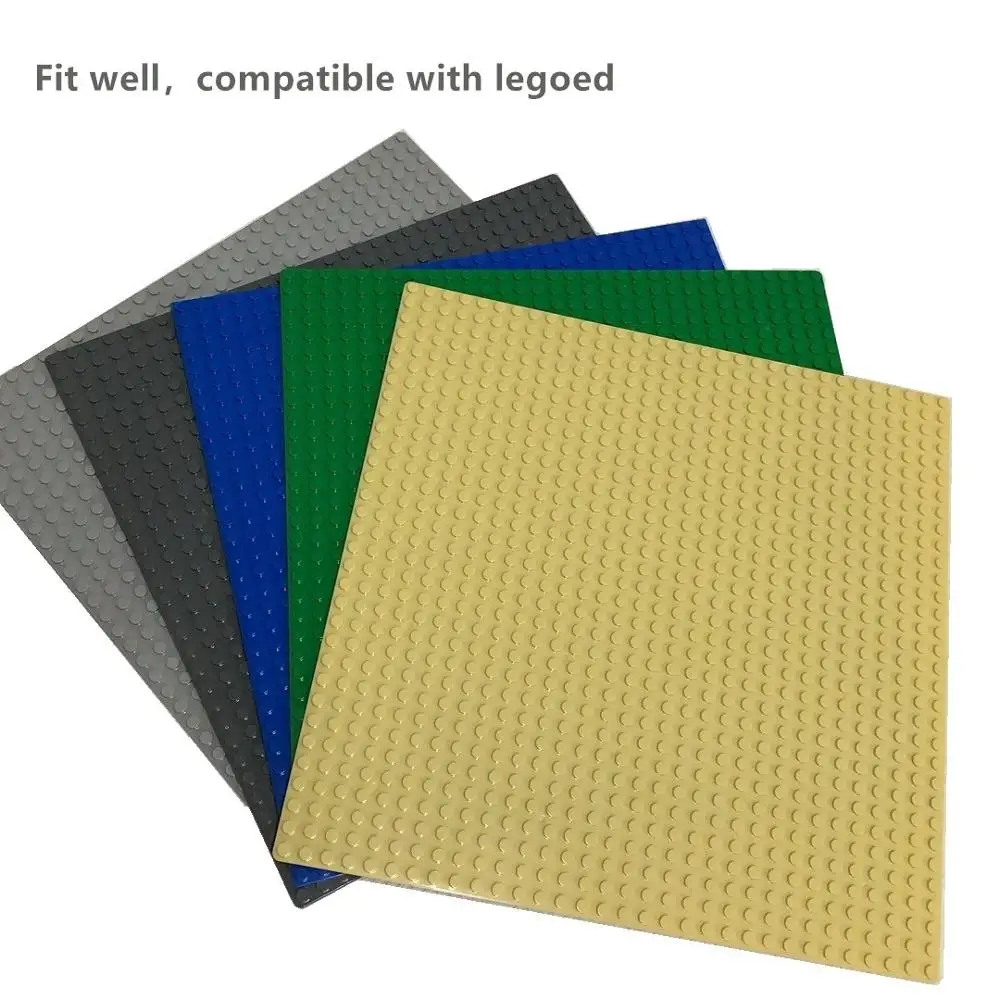 

Classic Building Blocks Baseplates Compatible City Base Plates 32*32 for Construction Plastic Bricks Toys 16*16 Dots