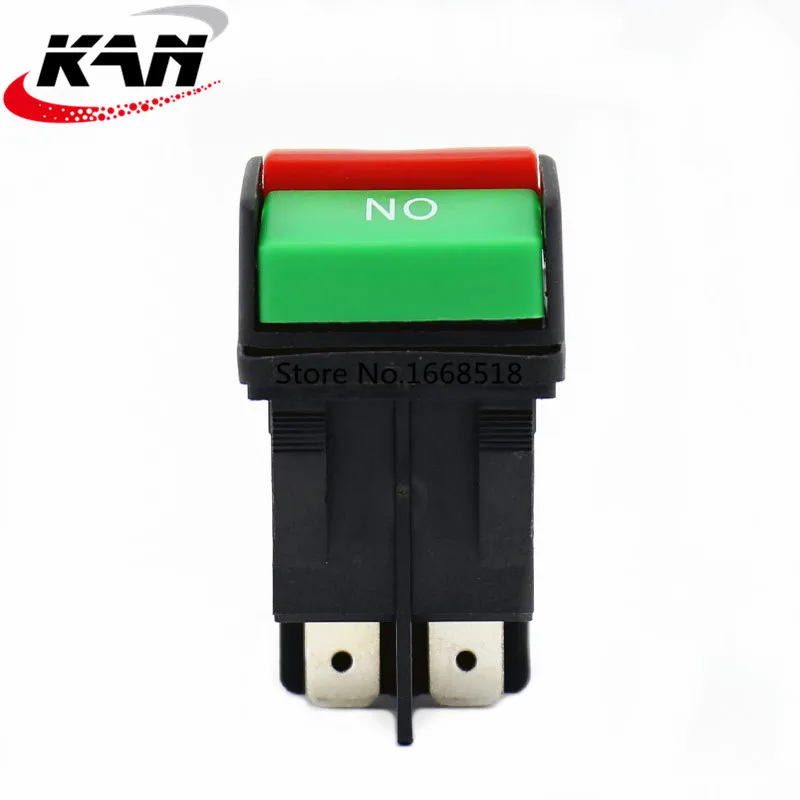KEDU HY52 250 в 12 а 4 контактный Электрический кнопочный переключатель