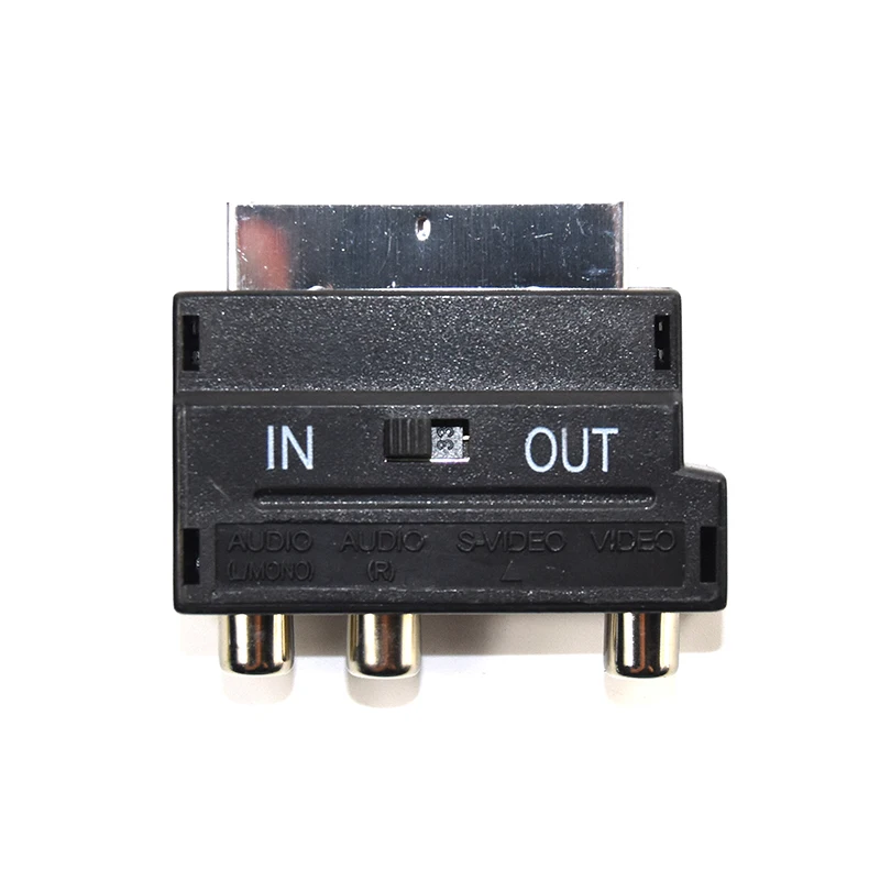 Кабель SCART 21Pin к 3RCA S Video конвертер для PS4 wii DVD RGB Scart К композитному AV ТВ аудио