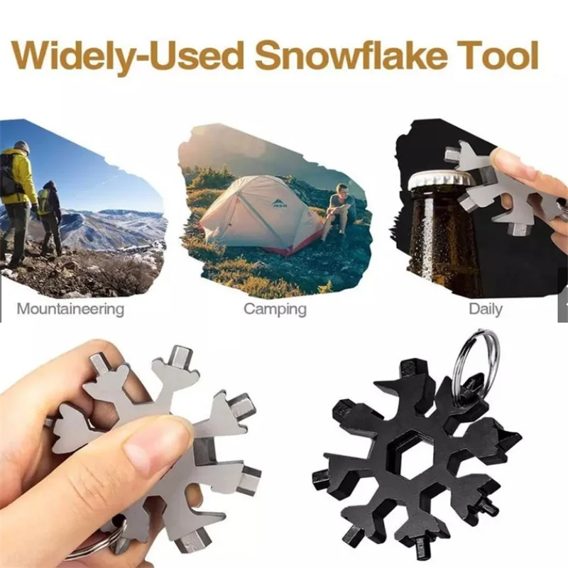 

Stainless Steel Bicycle Repair Tools 18-in-1 Multifunctional Opener Screwdriver Portable Cycling Parts