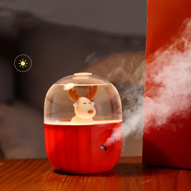 

Cute Design Humidifier 200ML Aroma Diffuser Battery Mist Maker Fogger Car Air Freshener Aromatherapy Purifier For Christmas