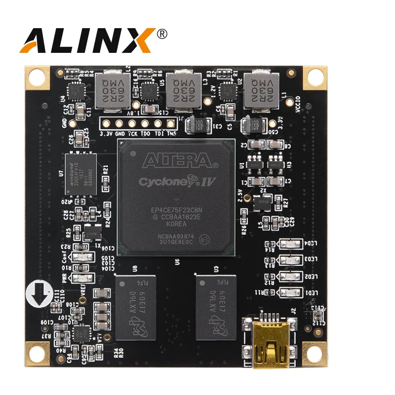 

ALINX SoM AC4075: ALTERA CYCLONE IV EP4CE75 FPGA Industrial Grade System on Module