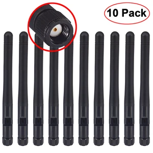 10 шт., беспроводная всенаправленная антенна 2,4 ГГц 3 дБи