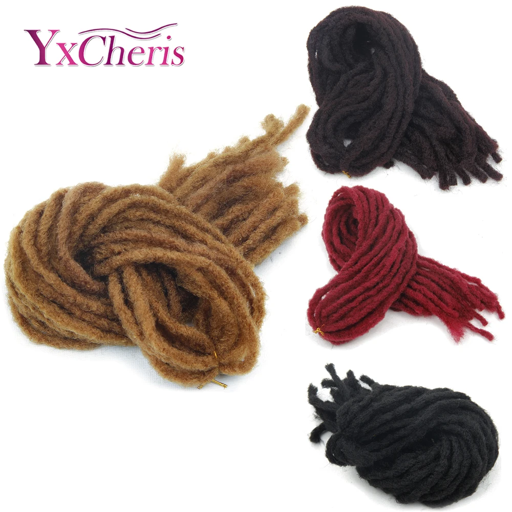 

dreadlock faux locs crochet hair braid bob marley synthetic braiding hair extension collection dread locs