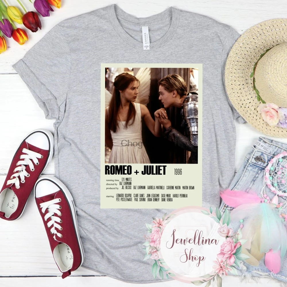 Рубашка Romeo And Juliet 1996 альтернативный плакат художественный фильм большая