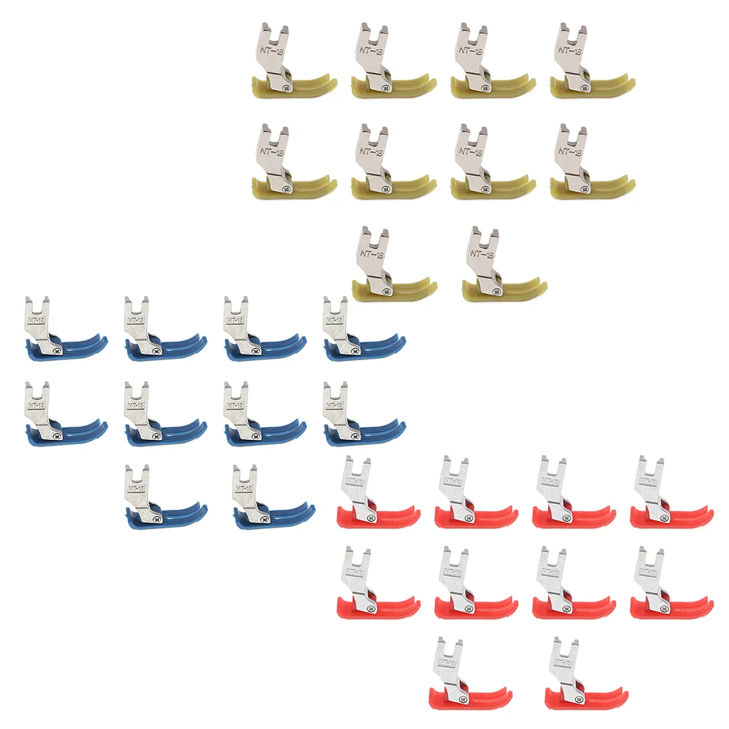 Набор прижимных лапок для швейных машин комплект из 10 плоских промышленных