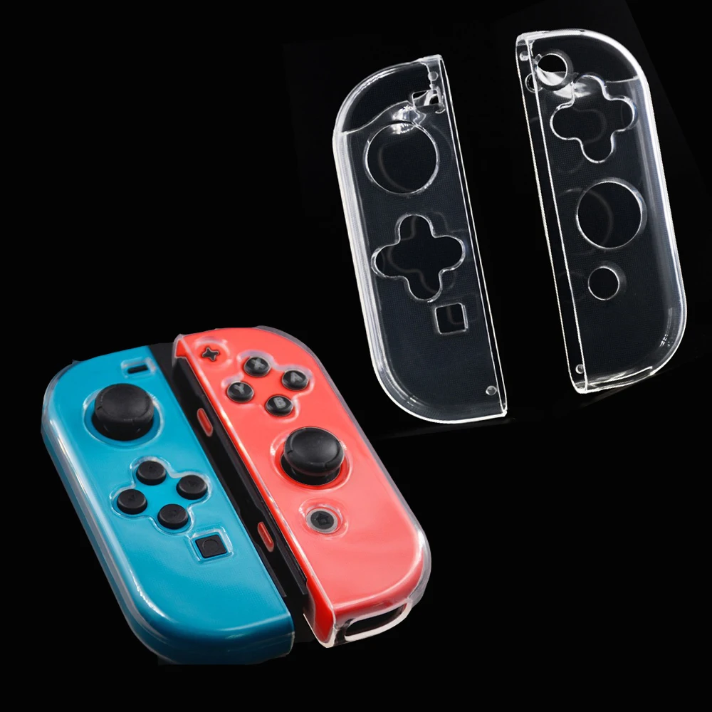 

Прозрачный жесткий чехол защитный чехол Joycon Shell для Nintendo Switch/Switch Oled NS Joy-Con кристально прозрачный мягкий защитный чехол из ТПУ