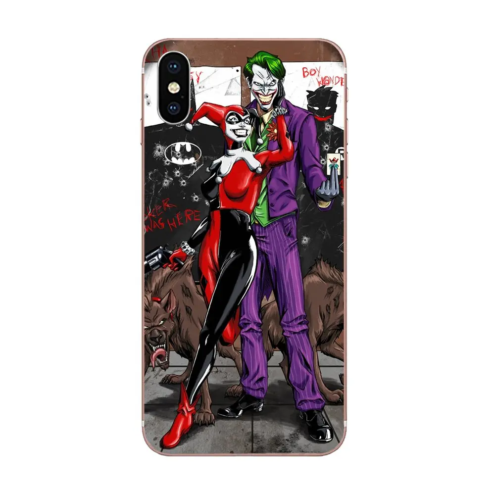Little Jokesters Joker And Harley Quinn For LG K50 Q6 Q7 Q8 Q60 X Power 2 3 Nexus 5 5X V10 V20 V30 V40 Q Stylus | Мобильные телефоны