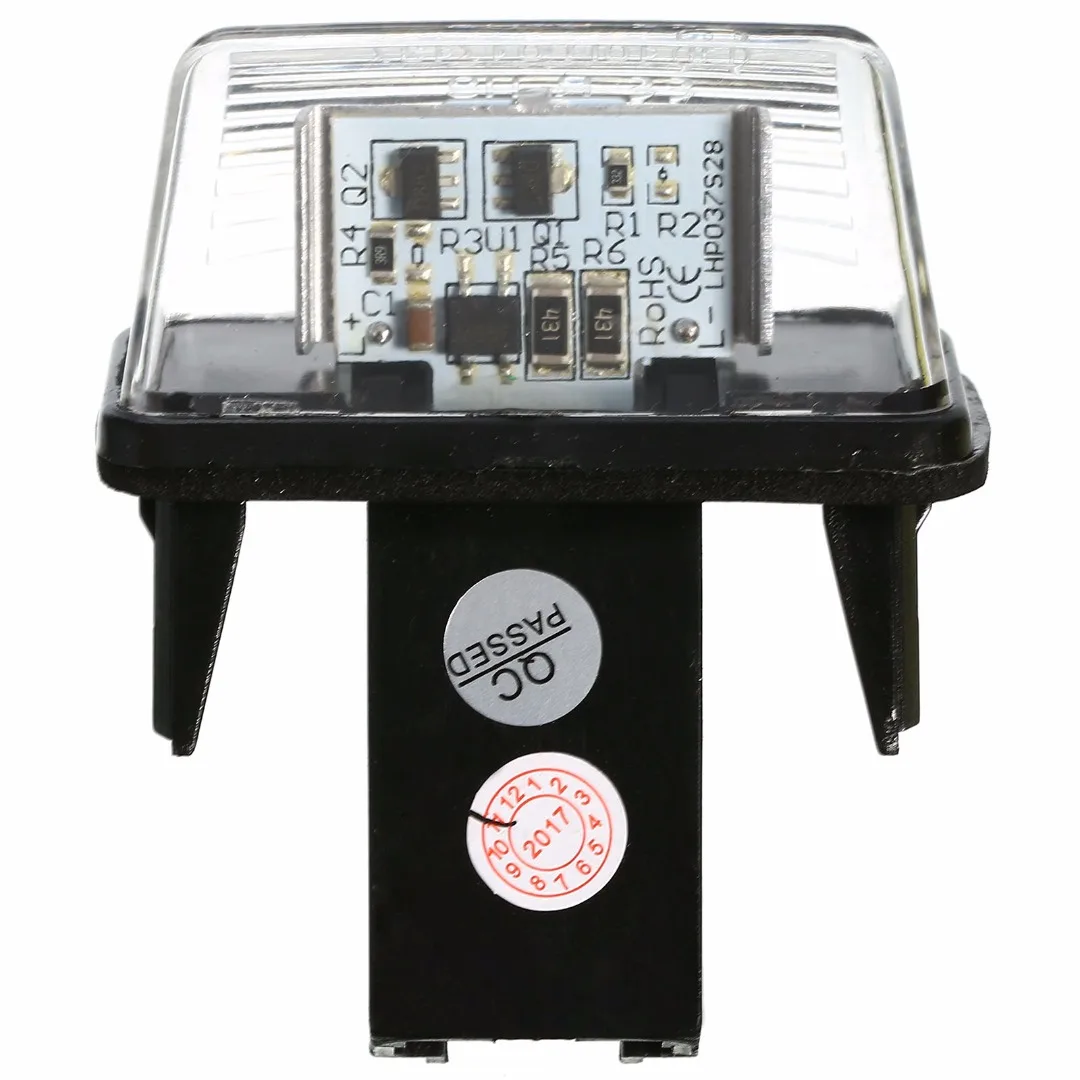 1 шт. 18LED Освещение номерного знака Лампа 12 В 6500 к свет для peugeot 206/207/307/308 Citroen C3/C4/C5/C6