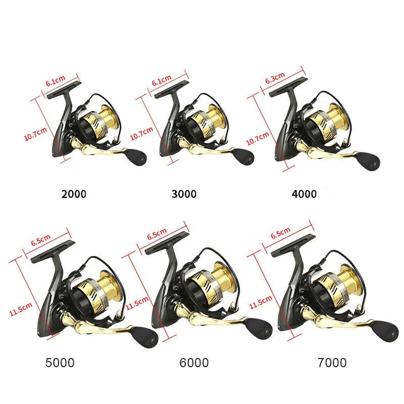 

High Full Metal Body Spinnings Reel with CNC Rocker Arm Fishing Reel Anti-Corrosion Sea Carp Fishing Wheel for Saltwater DOG88