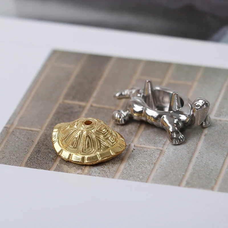 1 шт. отверстие сплав черепаха ладана держатель для горелки тарелка кадило