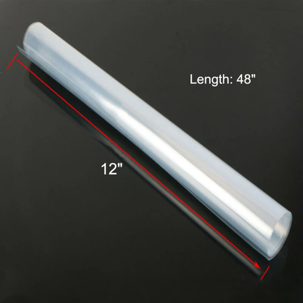 

Tint Vinyl Film Wrap 12x48Inch Auto Clear Fog Taillight Water resistant