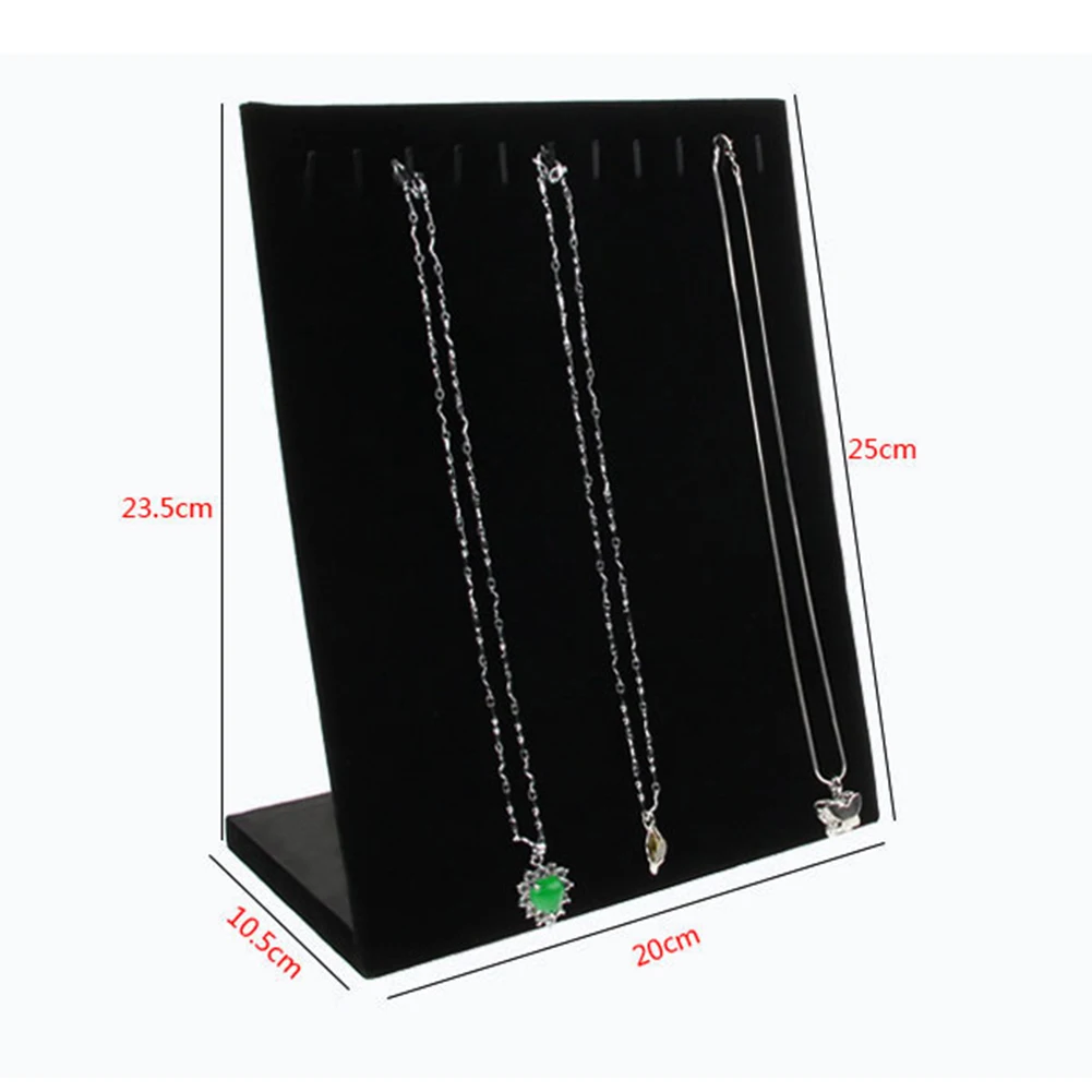 Органайзер для ювелирных изделий бархатное ожерелье цепочка держатель браслета