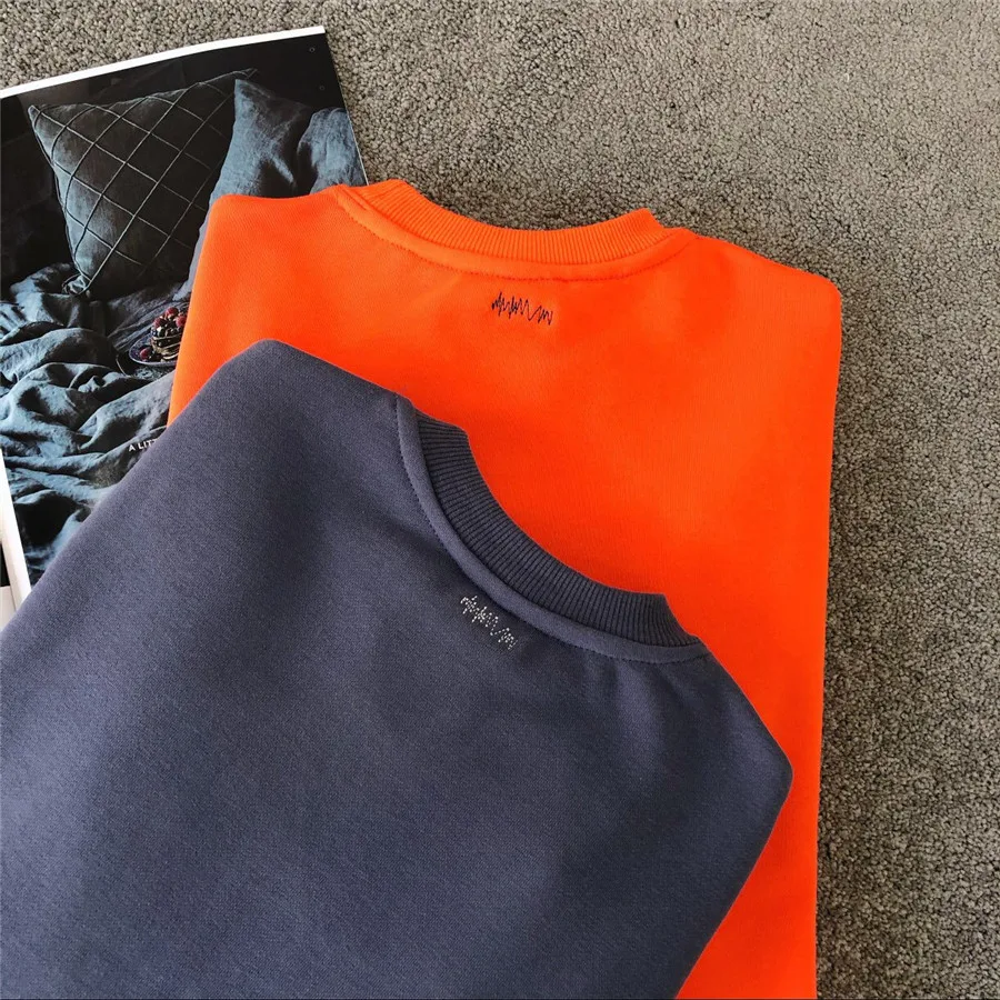 

Adererror Vader sweatshirts ORANGE Adererror Vader sweatshirts Hoodies Men Women Alien invasion Style Ader error Hoodie