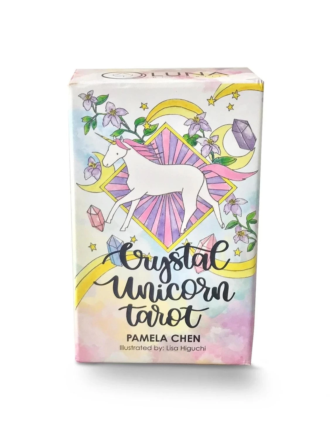 

Newest Crystal Unicorn Tarot cards guidance -divination fate oracle tarot deck board game 78 cards/sets Fun Games Party Family